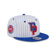 Detroit Pistons Deceptor Pinstripe 9FIFTY Snapback Hat