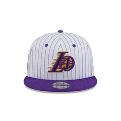 Los Angeles Lakers Deceptor Pinstripe 9FIFTY Snapback Hat