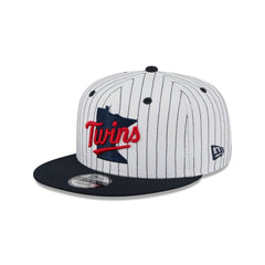 Minnesota Twins Deceptor Pinstripe 9FIFTY Snapback Hat