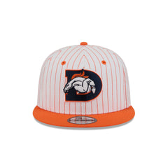 Denver Broncos Deceptor Pinstripe 9FIFTY Snapback Hat