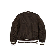 Alpha Industries x New York Yankees Brown MA-1 Bomber Jacket