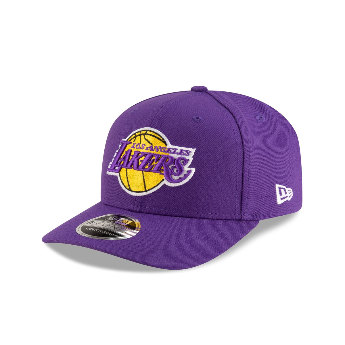 Los Angeles Lakers Team 9SEVENTY Stretch-Snap Hat