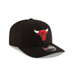 Chicago Bulls Team Black 9SEVENTY Stretch-Snap Hat
