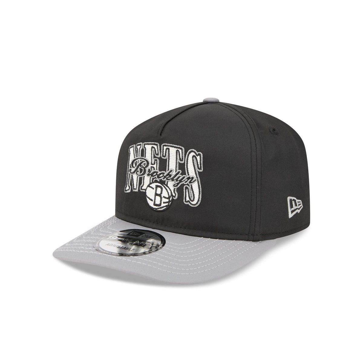 Brooklyn Nets Dual Logo 19TWENTY Adjustable Hat