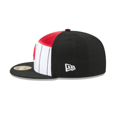 Atlanta Hawks 2025 Tip-Off Split Panel 59FIFTY Fitted Hat