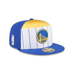 Golden State Warriors 2025 Tip-Off Split Panel 59FIFTY Fitted Hat
