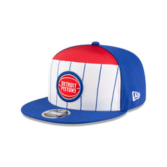 Detroit Pistons 2025 Tip-Off Split Panel 9FIFTY Snapback Hat