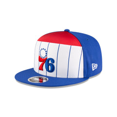 Philadelphia 76ers 2025 Tip-Off Split Panel 9FIFTY Snapback Hat