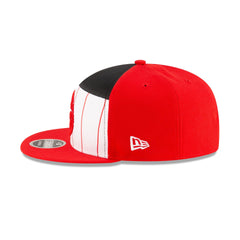 Toronto Raptors 2025 Tip-Off Split Panel 9FIFTY Snapback Hat