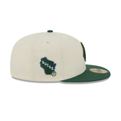 Milwaukee Bucks 2025 City Edition 59FIFTY Fitted Hat