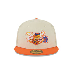 Charlotte Hornets 2025 City Edition Chrome White Corduroy 59FIFTY Fitted Hat