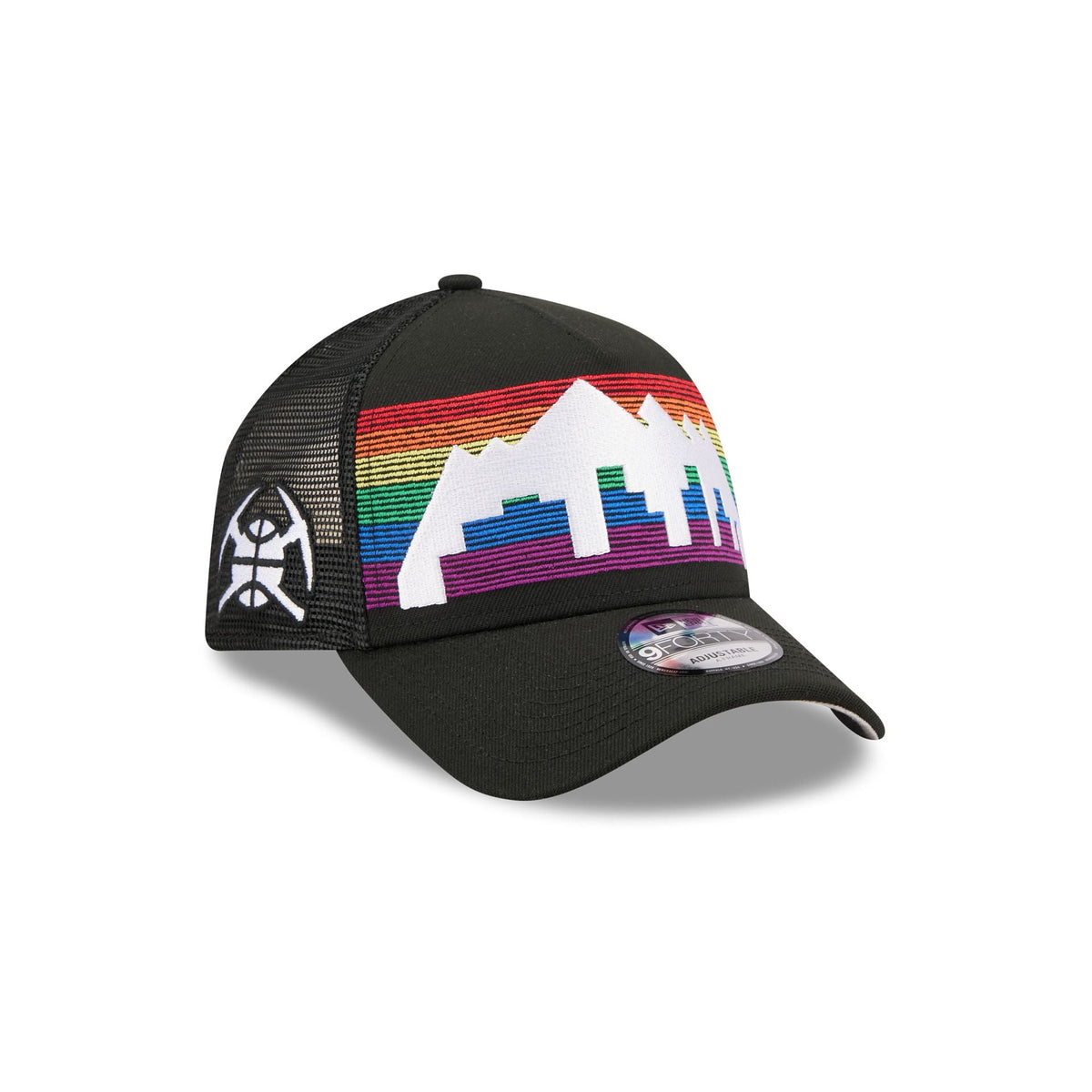 Denver Nuggets 2025 City Edition 9FORTY A-Frame Trucker Hat