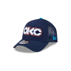 Oklahoma City Thunder 2025 City Edition 9FORTY A-Frame Trucker Hat