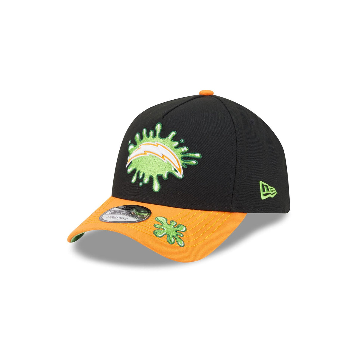 Nickelodeon Slime x Los Angeles Chargers 9FORTY A-Frame Snapback Hat