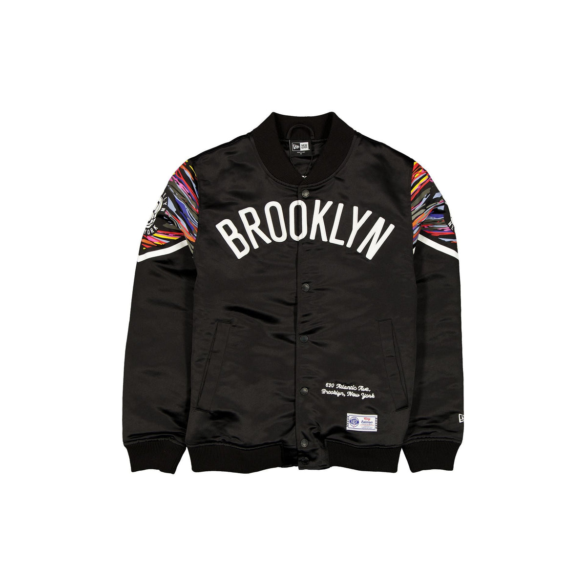 Brooklyn Nets 2025 City Edition Black Jacket