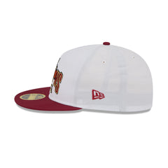 Cleveland Cavaliers Champions White Retro Crown 59FIFTY Fitted Hat