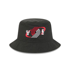 Portland Trail Blazers Nylon Logo Bucket Hat