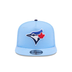 Toronto Blue Jays Pinstripe Ripstop 9FIFTY A-Frame Snapback Hat