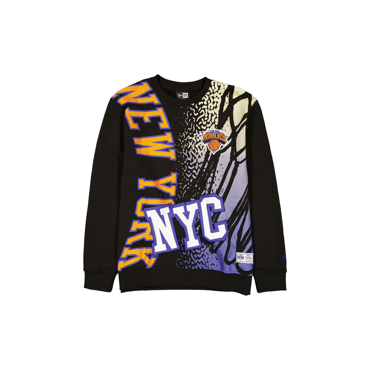 New York Knicks 2025 City Edition Black Crewneck