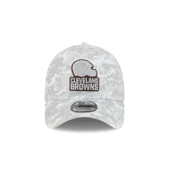 Cleveland Browns 2025 Salute to Service Fan Gear 39THIRTY Stretch Fit Hat