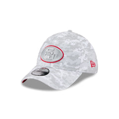 San Francisco 49ers 2025 Salute to Service Fan Gear 39THIRTY Stretch Fit Hat
