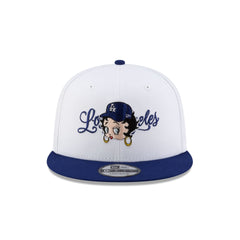 Bella Doña x Betty Boop x Los Angeles Dodgers 9FIFTY Snapback Hat