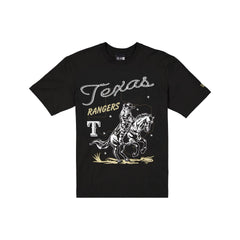 Texas Rangers Lasso Black T-Shirt