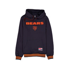 Chicago Bears Throwback Felt Logo Hoodie