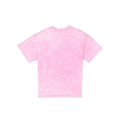 New York Yankees Throwback Vintage Wash Women's Pink T-Shirt