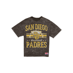 San Diego Padres Throwback Vintage Wash Women's T-Shirt