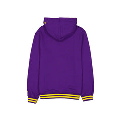 Los Angeles Lakers Throwback Felt Logo Hoodie