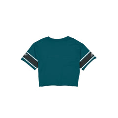 Philadelphia Eagles Throwback Women's Cropped T-Shirt