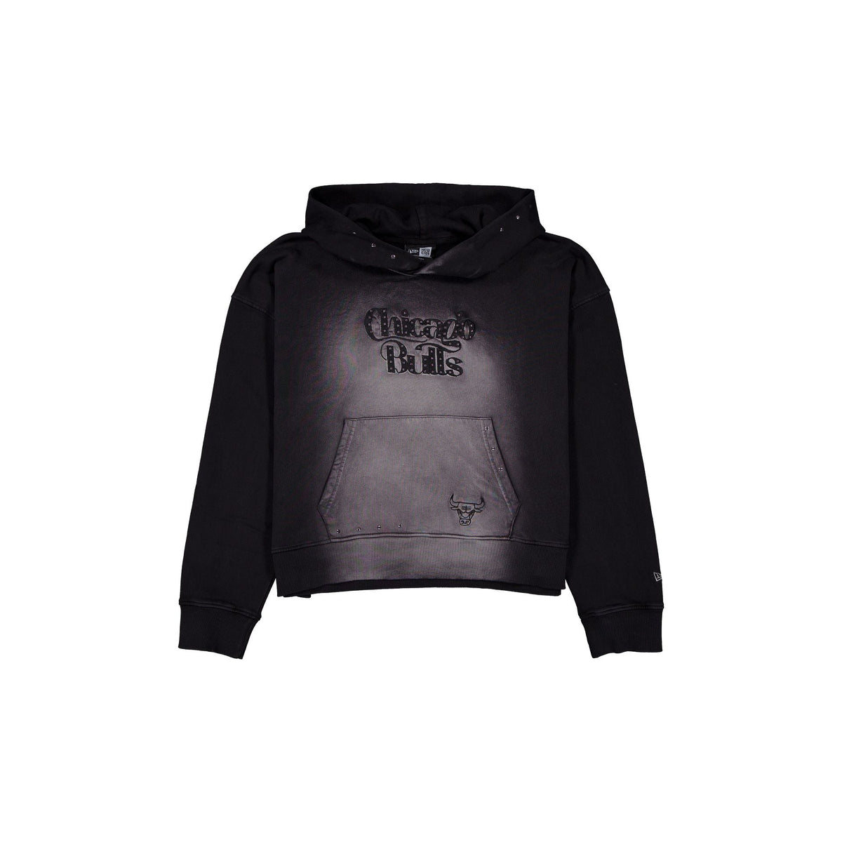 Chicago Bulls Trend Sun Fade Studded Women's Hoodie