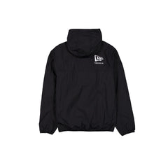 Atlanta Braves Logo Essentials Black Full-Zip Windbreaker