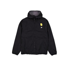 San Diego Padres Logo Essentials Black Full-Zip Windbreaker