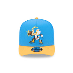 Los Angeles Chargers Cartoon 9FIFTY A-Frame Snapback Hat
