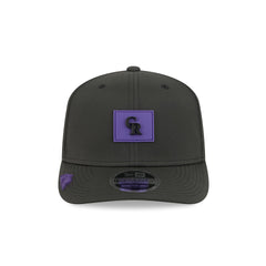 Colorado Rockies 2026 Clubhouse 9SEVENTY Stretch-Snap Hat
