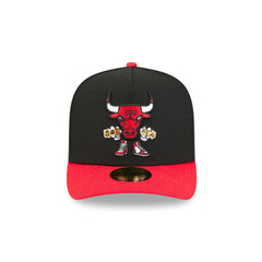 Chicago Bulls Cartoon 59FIFTY A-Frame Fitted Hat