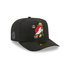 Portland Trail Blazers Cartoon 59FIFTY A-Frame Fitted Hat