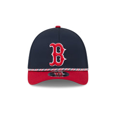 Boston Red Sox Rope 39THIRTY M-Crown A-Frame Stretch Fit Hat