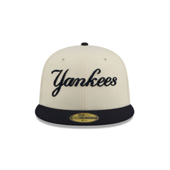 New York Yankees Two Tone Stitch 59FIFTY Fitted Hat