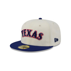 Texas Rangers Two Tone Stitch 59FIFTY Fitted Hat