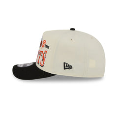 San Francisco Giants Three Hit Chrome White 9FIFTY A-Frame Snapback Hat