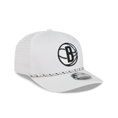 Brooklyn Nets Optic White Performance Rope 9SEVENTY Stretch-Snap Hat