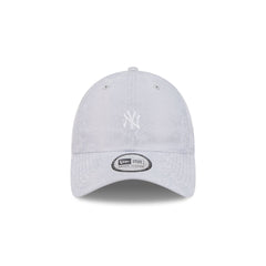 New York Yankees Vintage Satin Gray Casual Classic Adjustable Hat