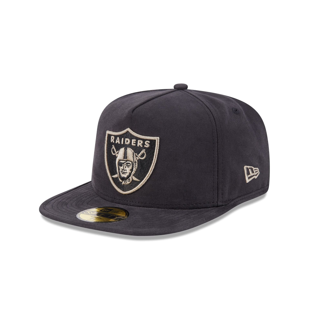 Las Vegas Raiders Quilted 59FIFTY A-Frame Fitted Hat