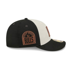 Chicago Bulls Quilted Low Profile 59FIFTY Fitted Hat