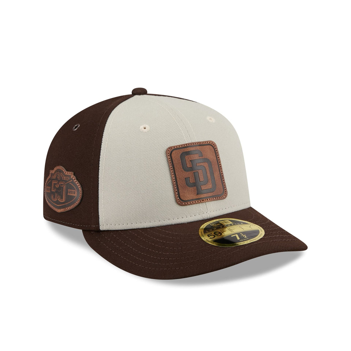 San Diego Padres Quilted Low Profile 59FIFTY Fitted Hat