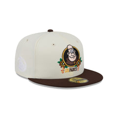 San Diego Padres Day of the Dead Sugar Skull Mascot 59FIFTY Fitted Hat