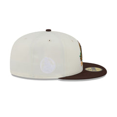 San Diego Padres Day of the Dead Sugar Skull Mascot 59FIFTY Fitted Hat